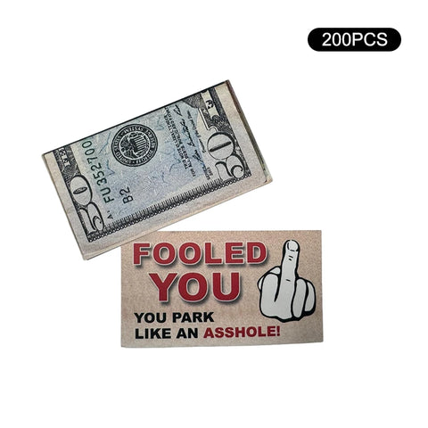 Parking Prank Cards