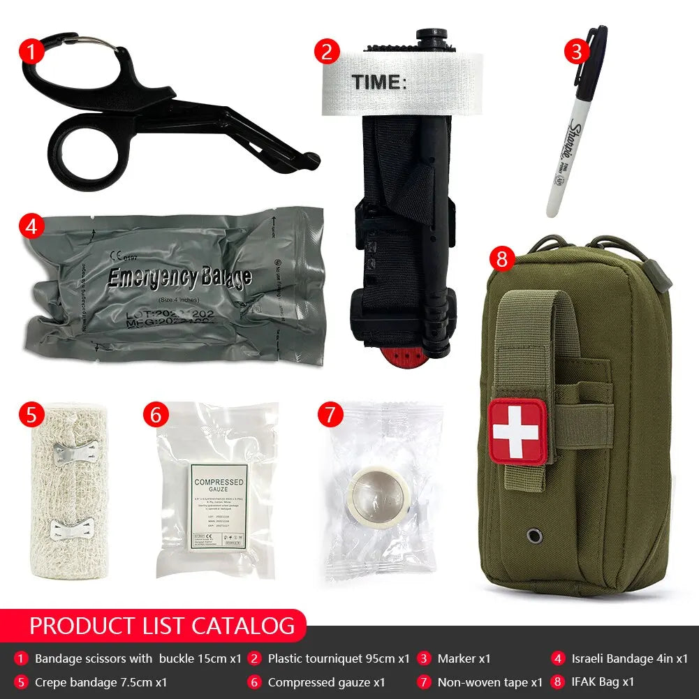 Tactical EMT First Aid Kit - Improve Center