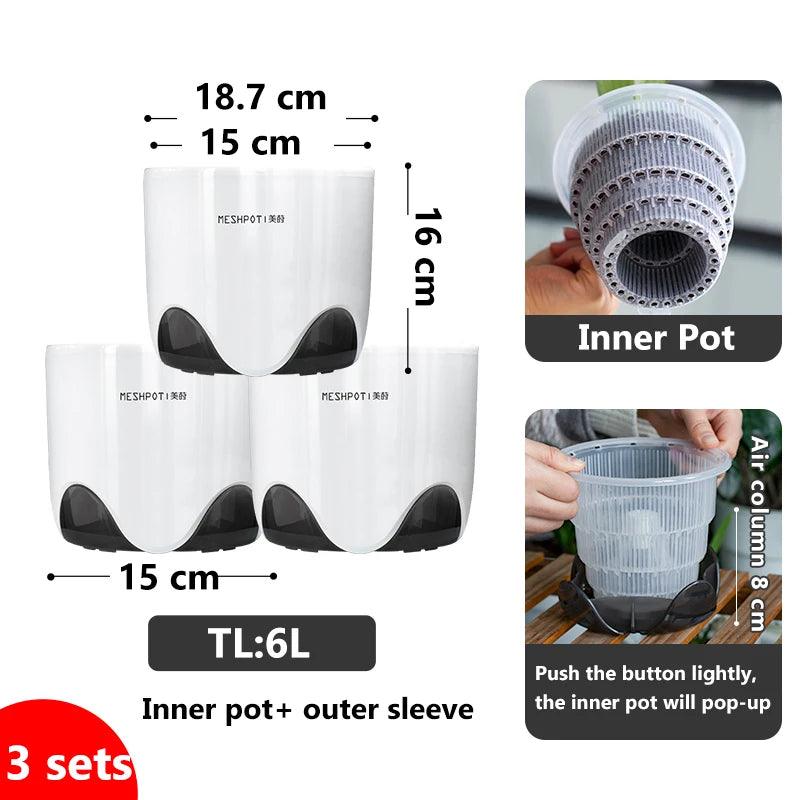 Double Layer Plant Container - Improve Center