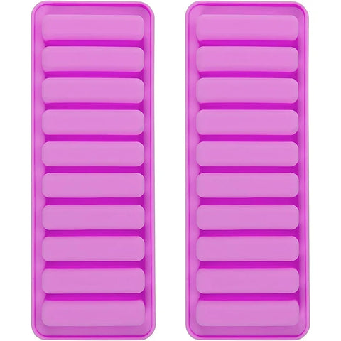 Silicone Ice Cube Tray – 10-Cavity Long Finger Shape Mold