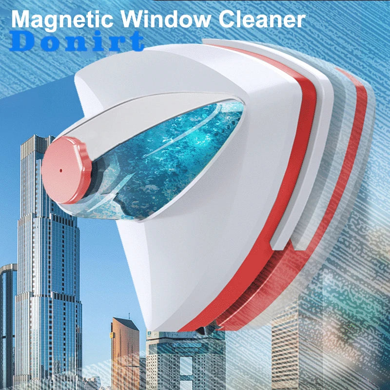 New Magnetic Window Cleaner Brush - Improve Center