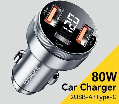 Essage 80W Car Charger - Improve Center