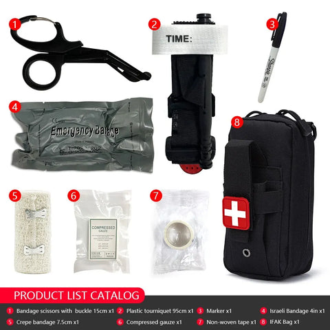 Tactical EMT First Aid Kit - Improve Center