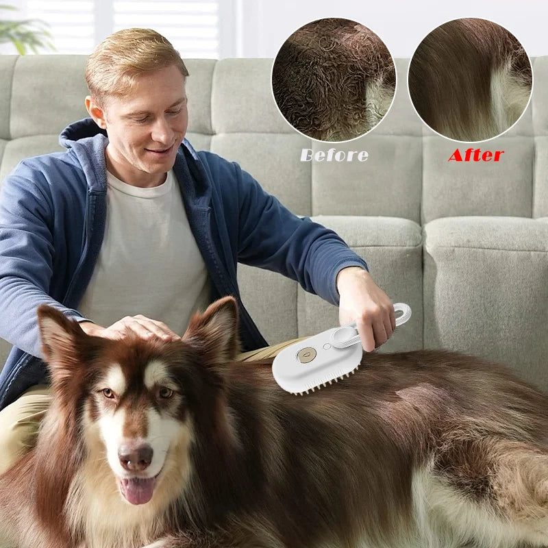 Pet Steam Brush