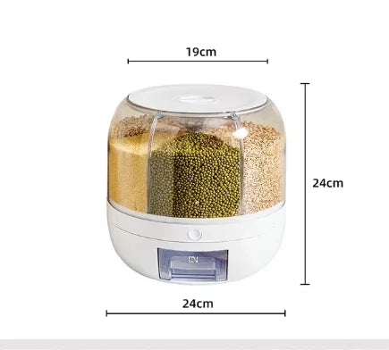 360 Degree Food Storage Box