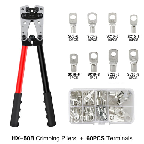 Crimper Hex Crimp Tool - Improve Center