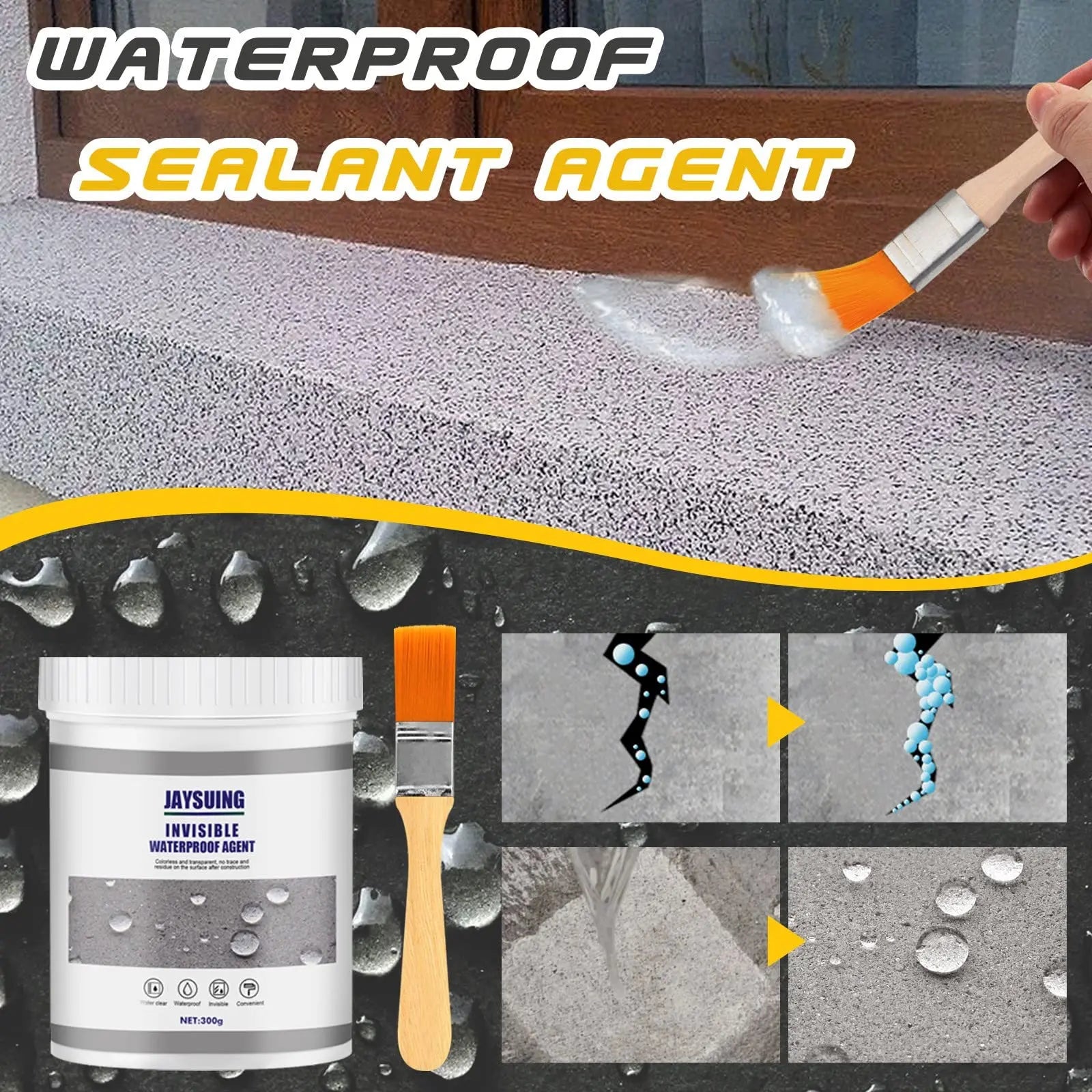 Home Roof Transparent Bathroom Antileak Glue