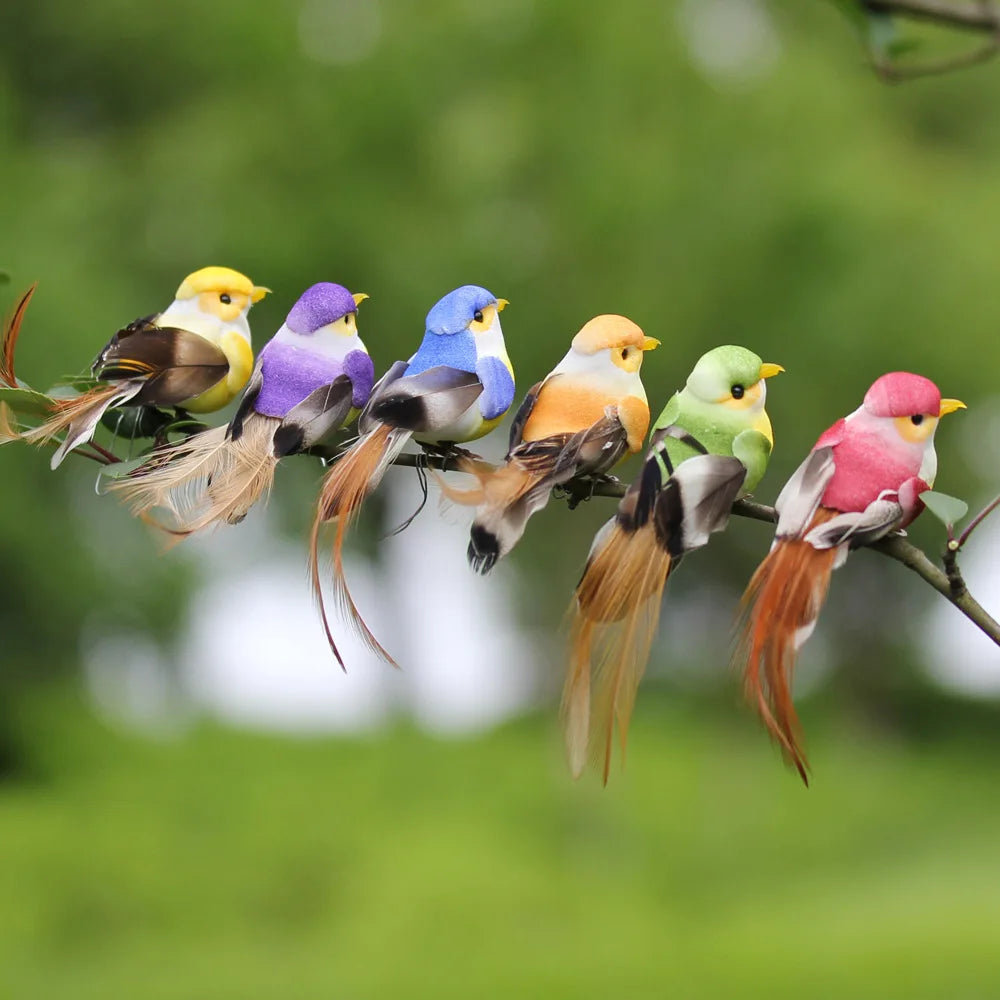 Cute Artificial Birds