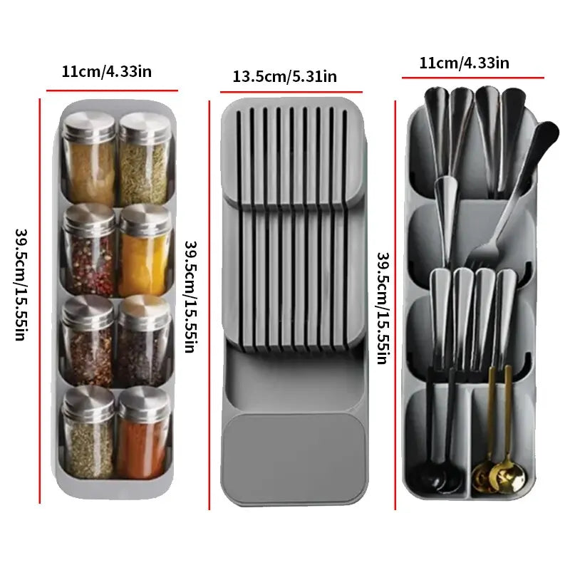 Kitchen Drawer Cutlery Storage