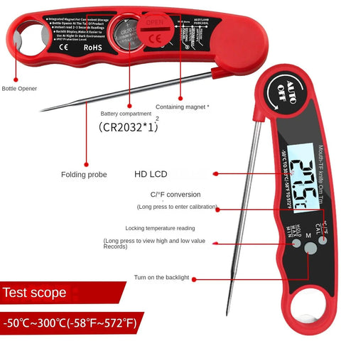 TP700: Digital BBQ Thermometer - Improve Center