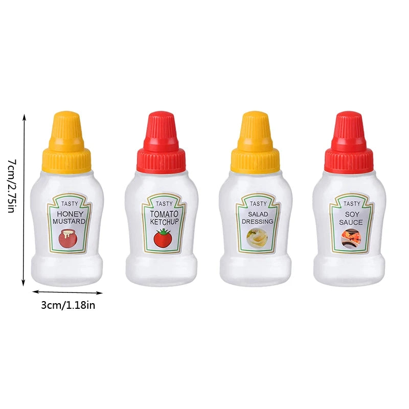 25ml Squeeze Bottles for Sauces