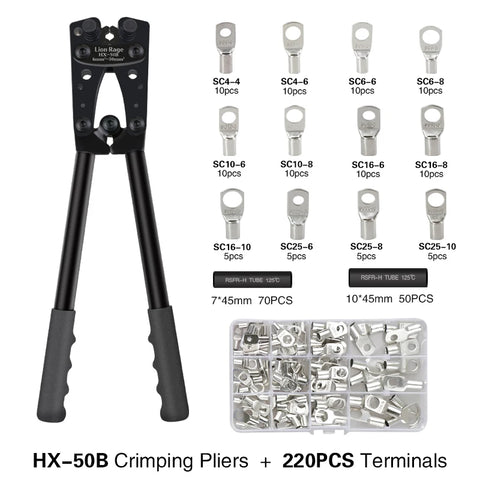 Crimper Hex Crimp Tool - Improve Center