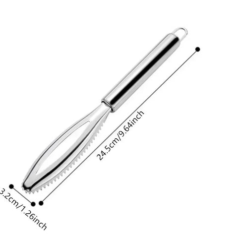 Fish Scales Scraping