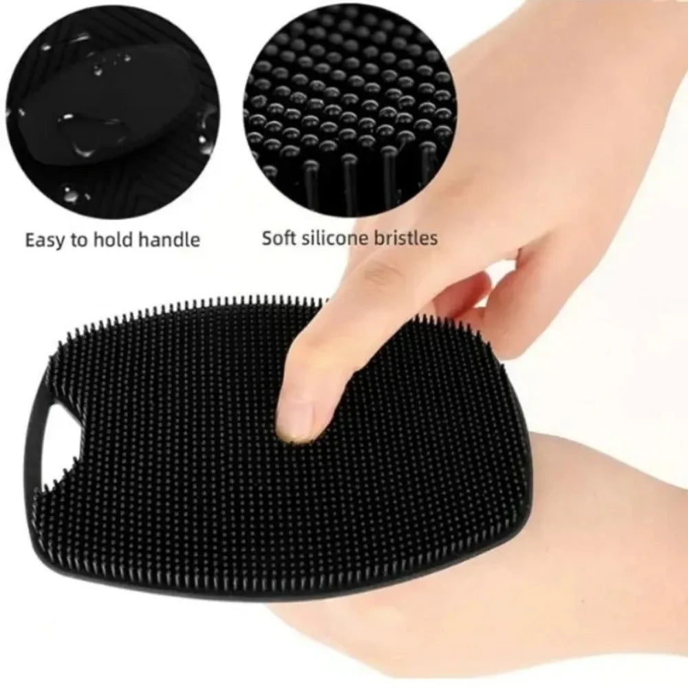 1pc Soft Silicone Exfoliating Brush - Improve Center