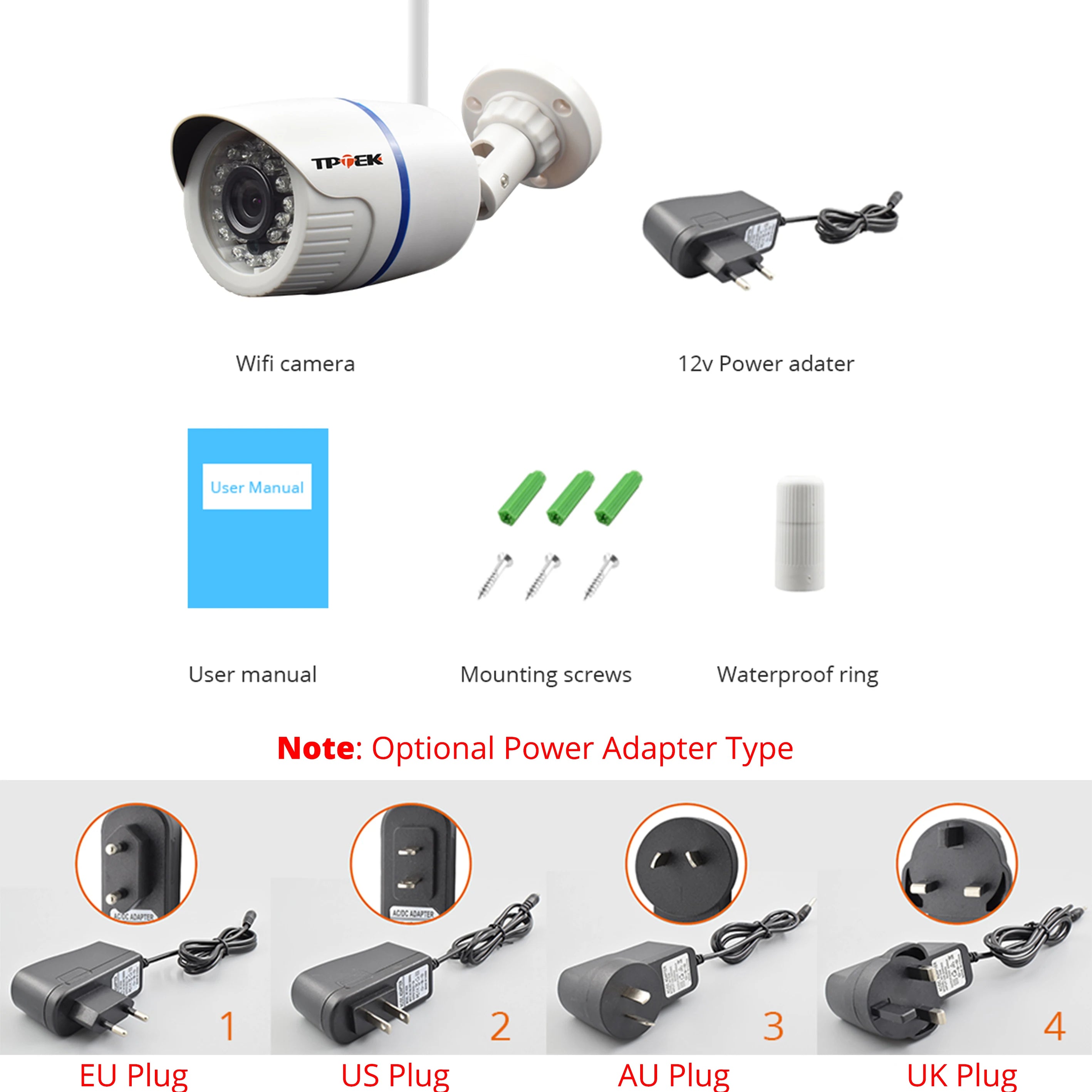 Outdoor WiFi Home Security Camera - Improve Center