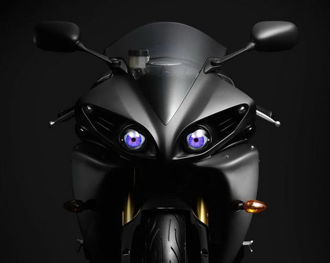 Dynamic LED Devil Eye Car Headlights – Eagle Eye Projector Headlight Assembly with Custom Lighting