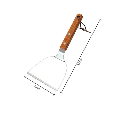 Stainless Steel Spatula with Wooden Handle - Improve Center