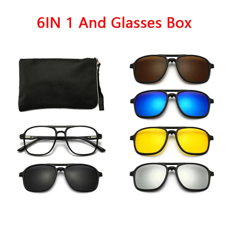 Magnetic Clip-On Sunglasses