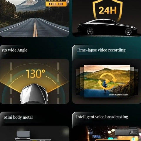 2k 1440P HD WiFi Dash Camera - Improve Center
