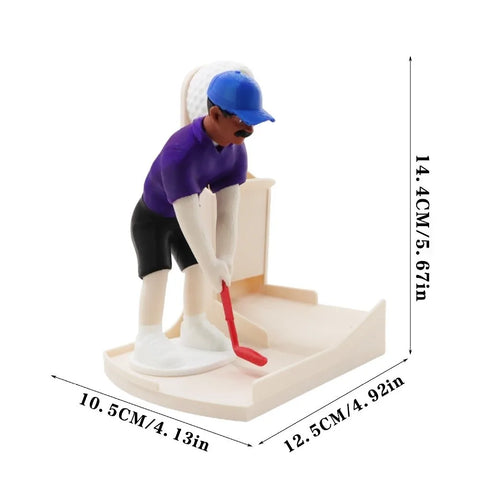 Fuuny PLA Golf Bottle Opener 3D Figurine with Score Board Beer Cap Launcher Desktop Bottle Opener Bar Accessories