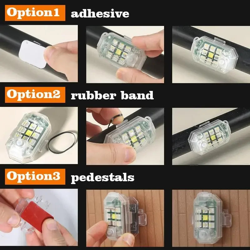 Strobe Car Light with Remote - Improve Center