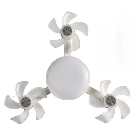 Modern Smart Ceiling Fan Light – Silent Remote-Controlled Dimmable LED