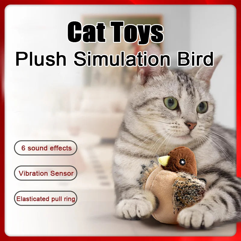 Flapping Bird Cat Toy - Improve Center