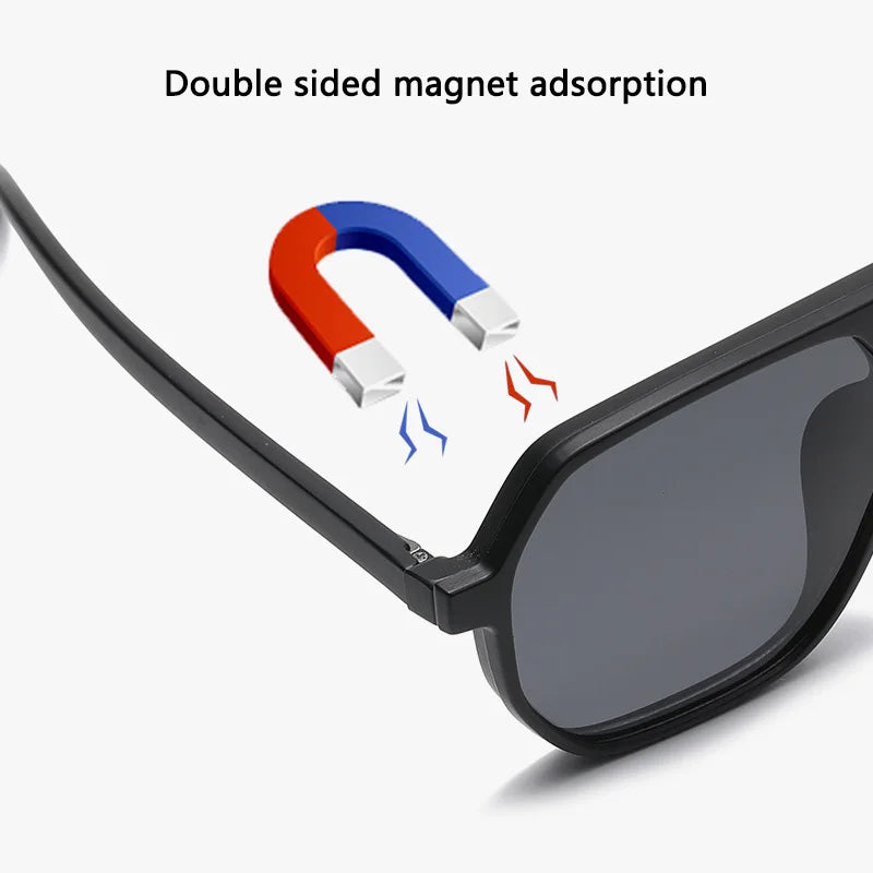 Magnetic Clip-On Sunglasses - Improve Center