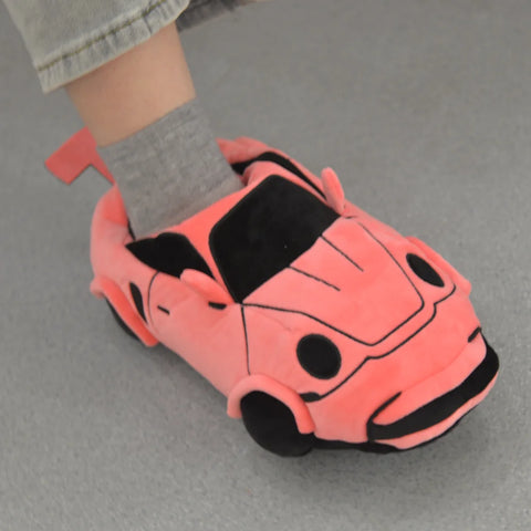 Car Plush Slippers - Improve Center