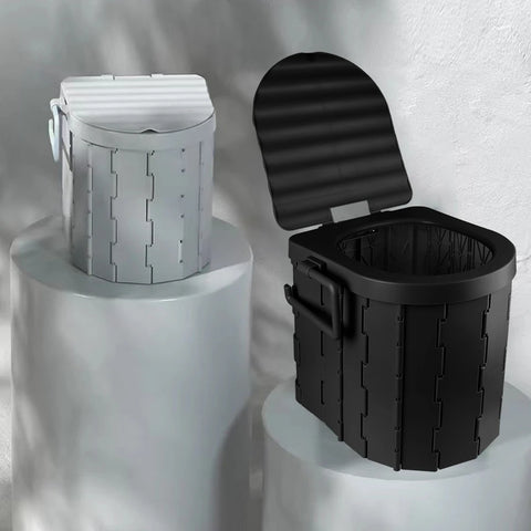 Foldable Travel Toilet – Compact Outdoor Potty for Camping & Emergencies