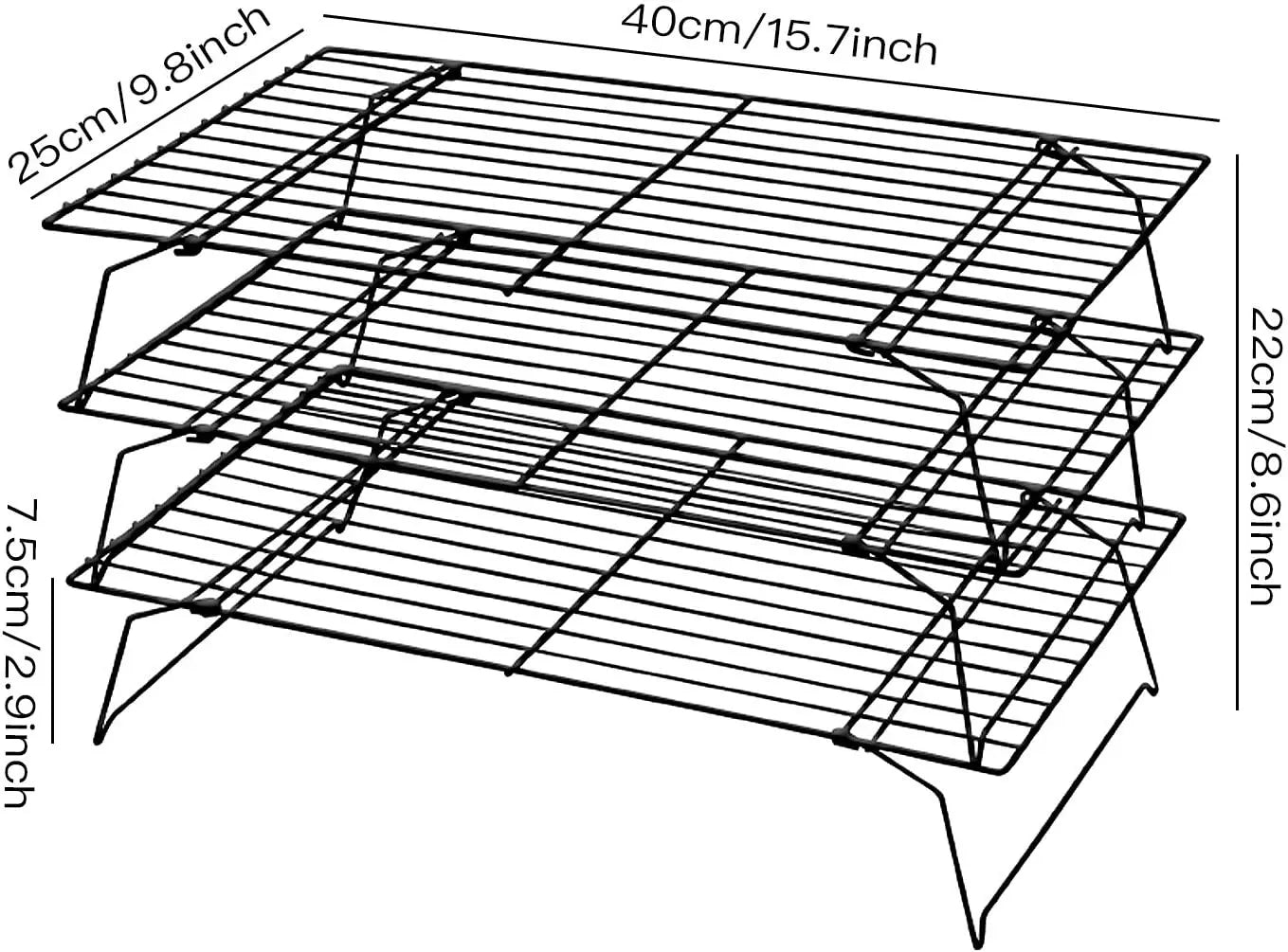 Stainless Steel 3 Layer Rack