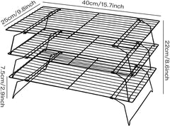 Stainless Steel 3 Layer Rack