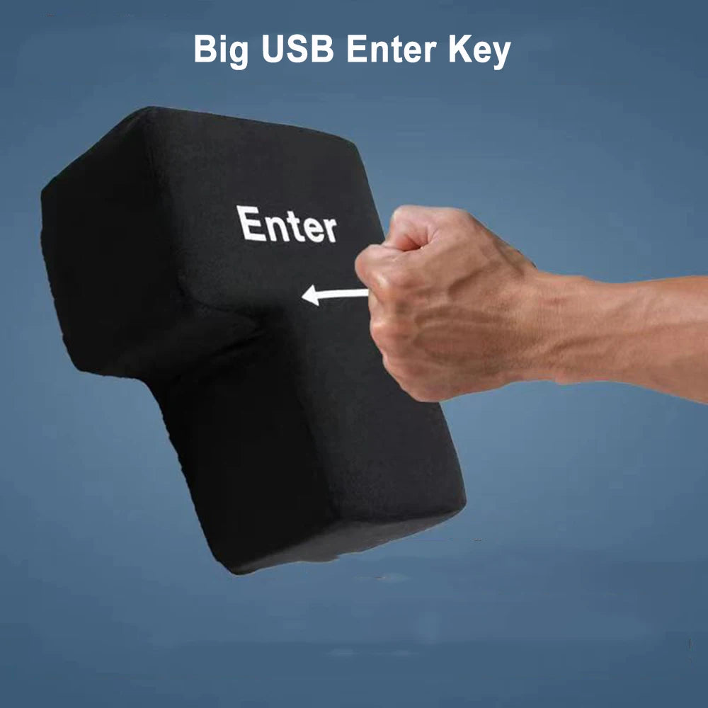 Anti-Stress Huge Enter Key - Improve Center