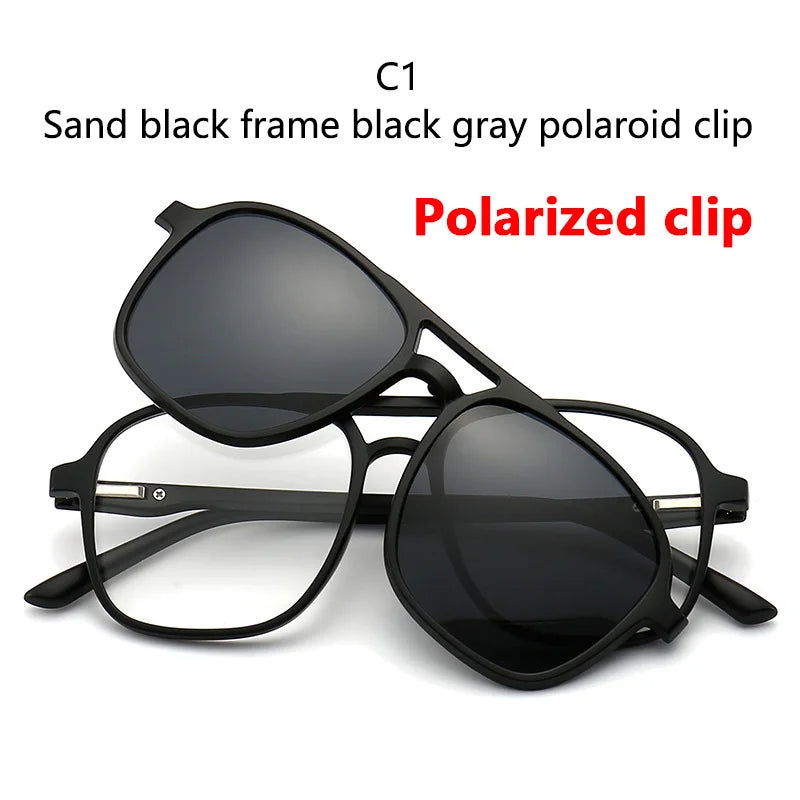 Magnetic Clip-On Sunglasses