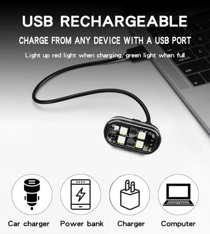 LumiGuard Pro™ RGB Strobe Safety Light