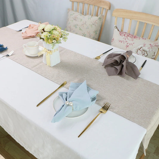 12 30x45cm Table Cloth Napkins - Improve Center