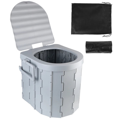 Foldable Travel Toilet – Compact Outdoor Potty for Camping & Emergencies