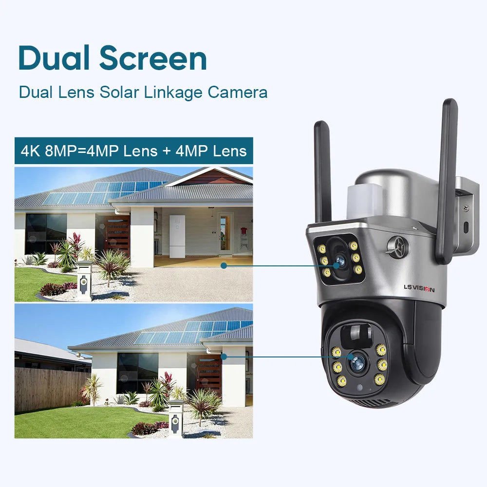 LS VISION Solar Camera - Improve Center