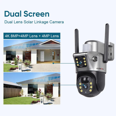 LS VISION Solar Camera - Improve Center