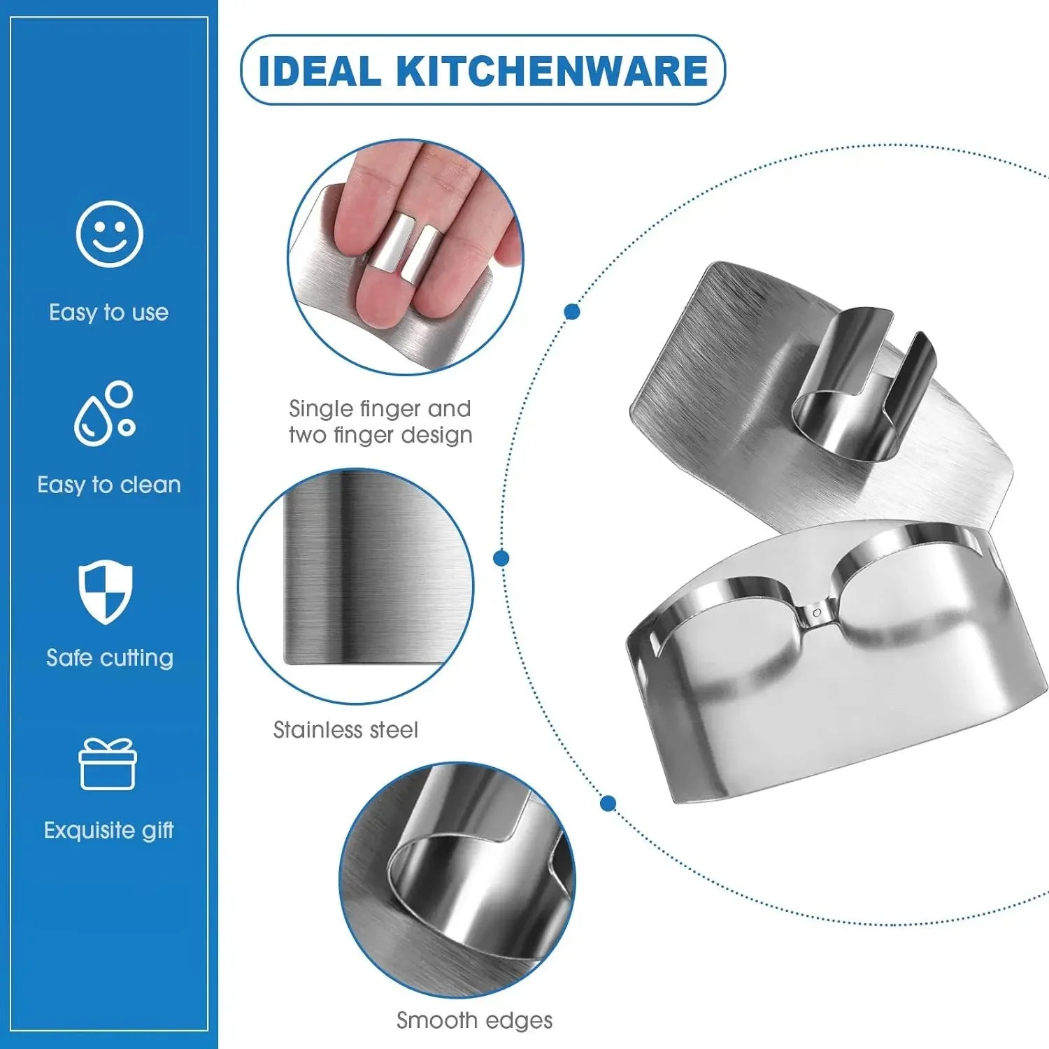 Stainless Steel Finger Guard Protector