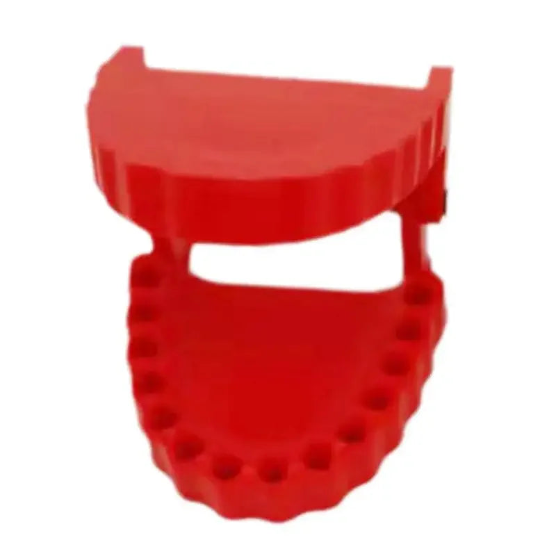 Funny Denture Drill Bit Holder – 1/4" Hex Screwdriver Bit Adapter & Teeth-Shaped Tool Holder