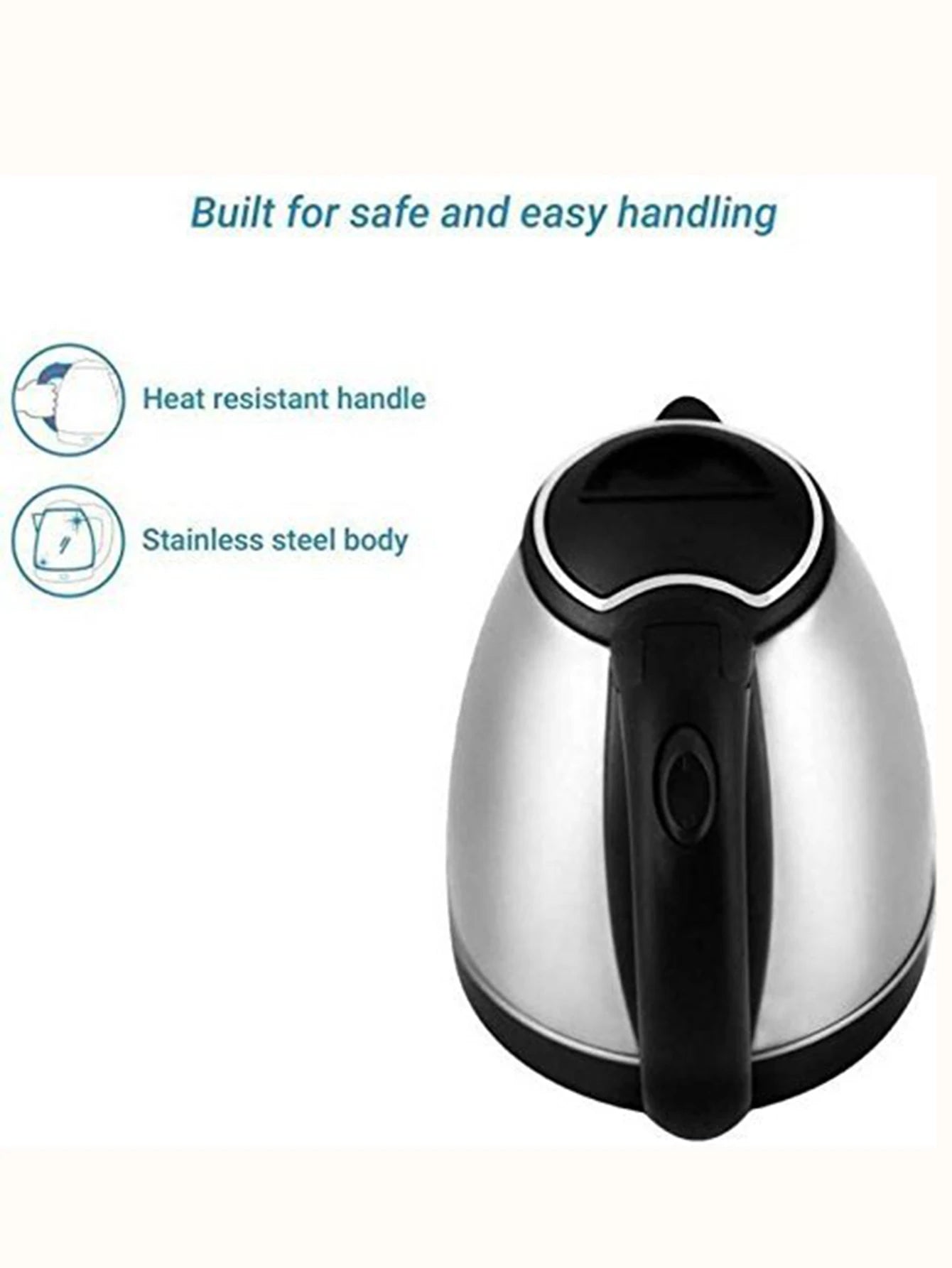 Stainless steel electric kettle