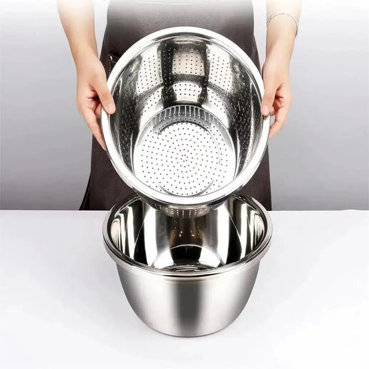 Multi-Purpose Stainless Steel Bowl - Improve Center