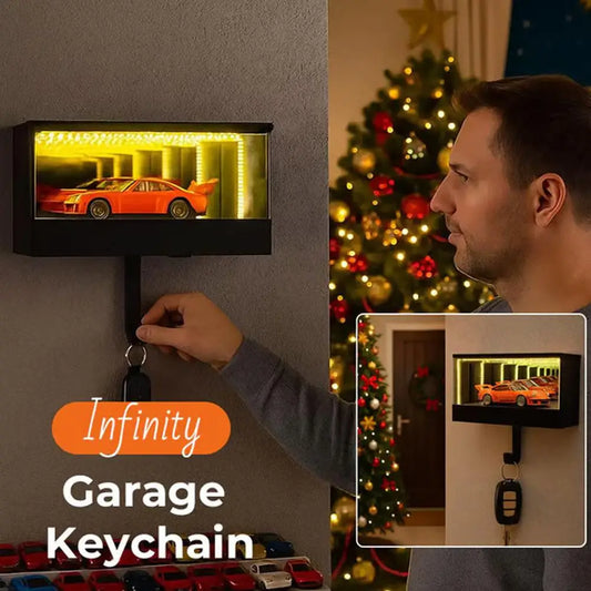 GlowDrive Vault™ Infinite Mirror Key Holder