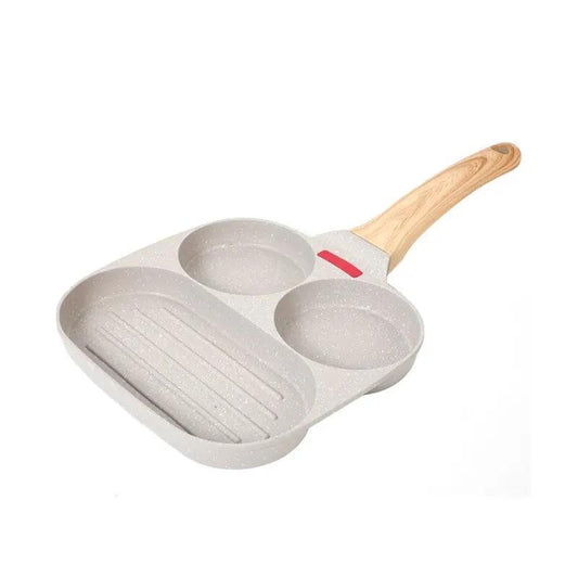 Nonstick 3/4-Hole Omelet Pan - Improve Center