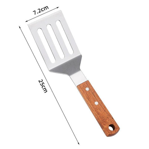 Stainless Steel Spatula with Wooden Handle - Improve Center