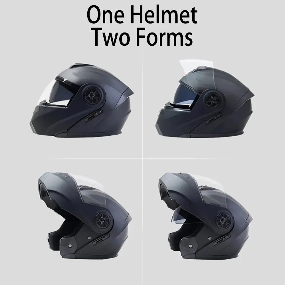 Dual Lens Flip Up Helmets