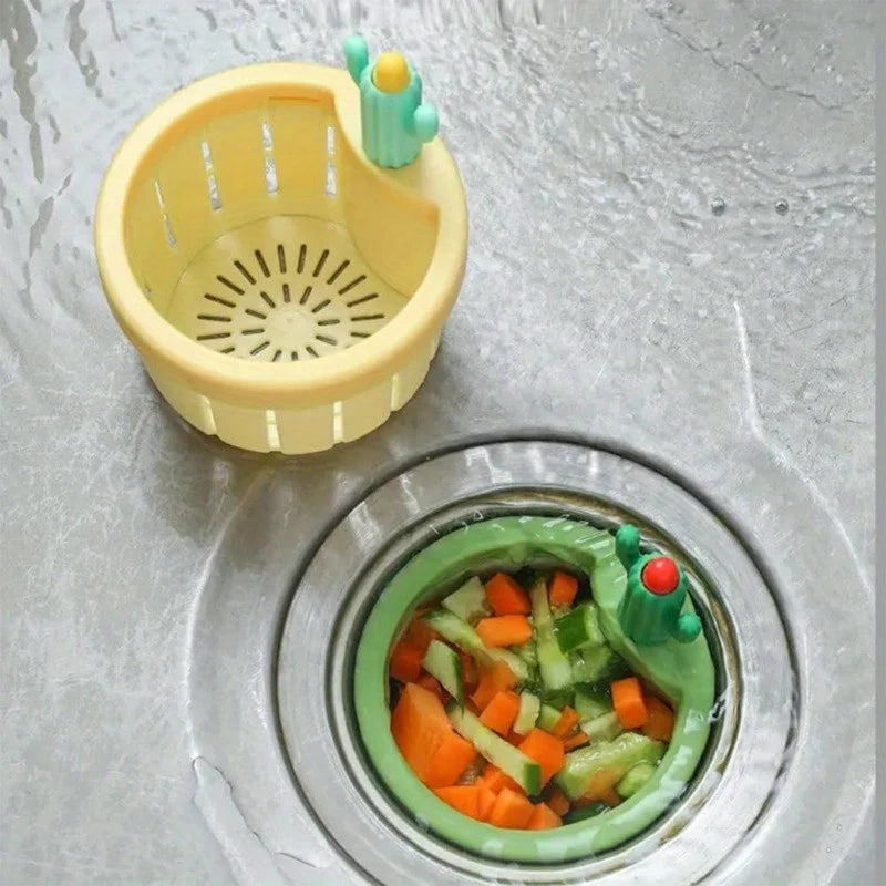 Automatic Sink Drain Strainer