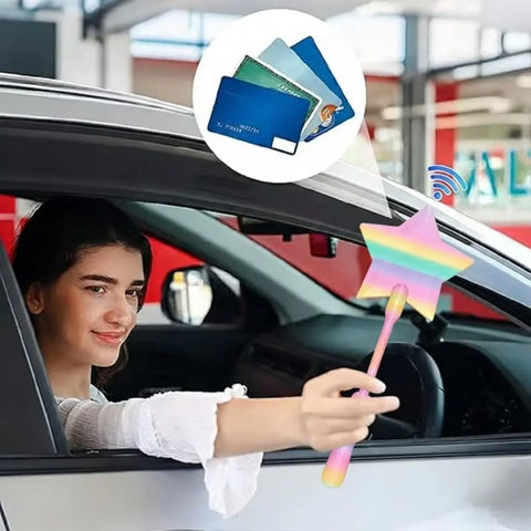 Fairy Wand Tap to Pay Credit Card Holder