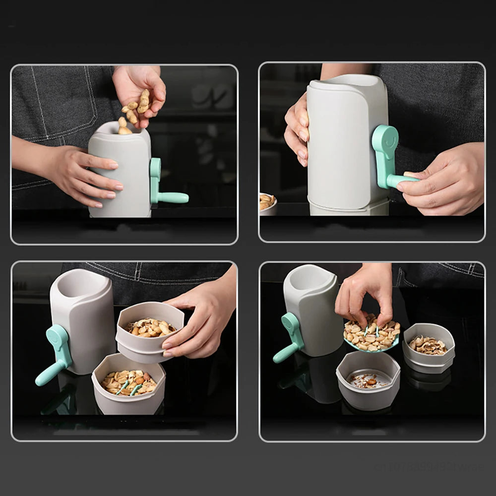 Hand Crank Peanut Sheller - Improve Center